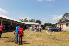 3 unit classroom with washrooms completed